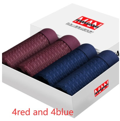 4pcs Lot SKY HERO Mens Panties Boxers Underwear Underpants Male Shorts - Swefashionstore